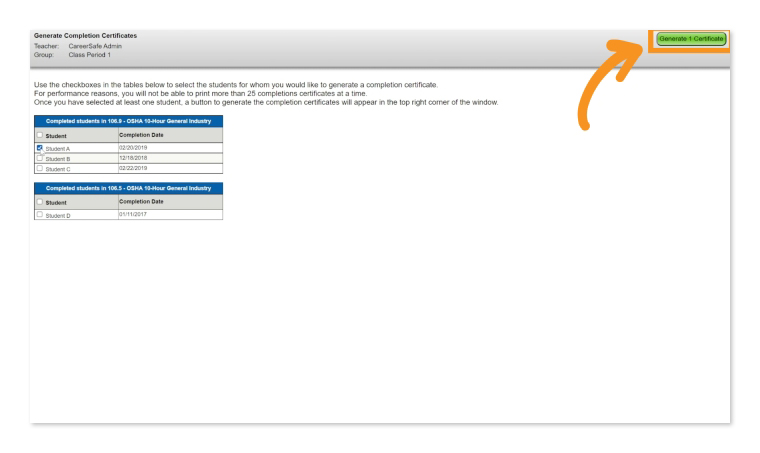 Generate Certificates