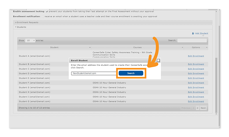Search Email Address